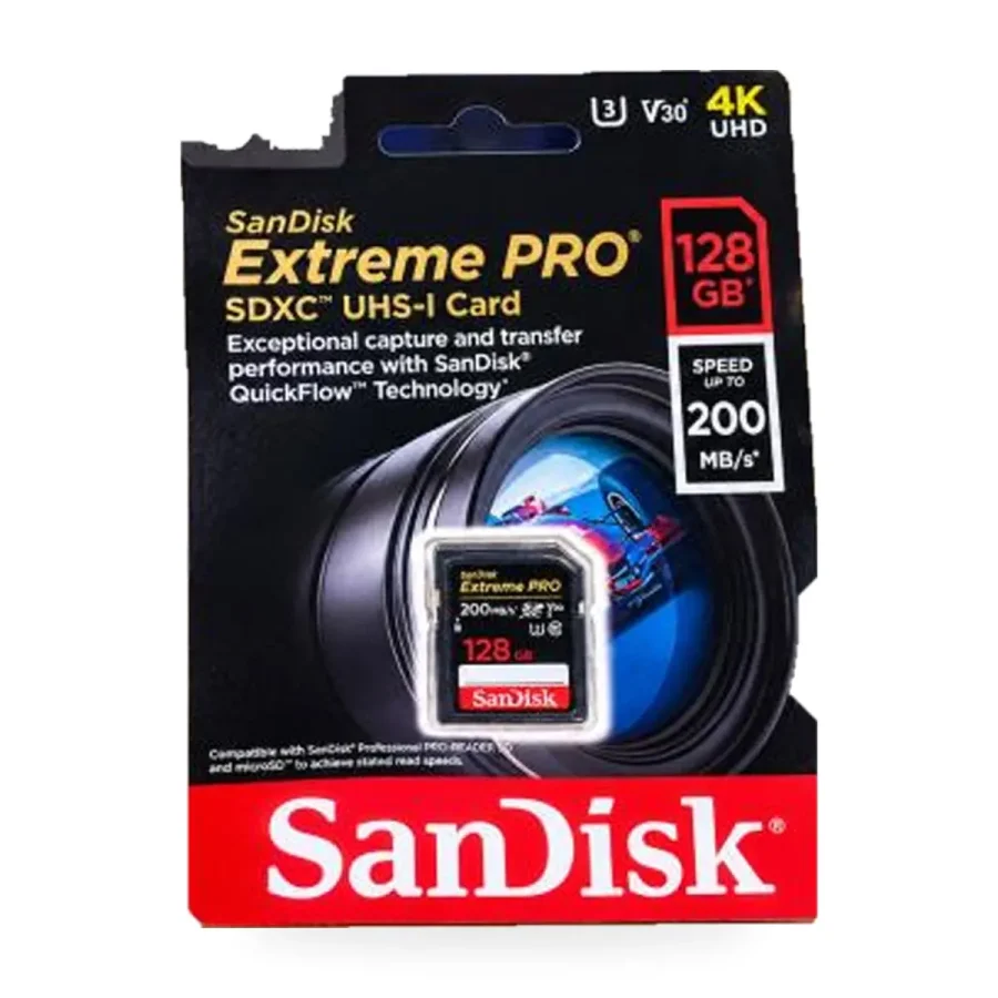 Tarjeta SD SanDisk Extreme PRO 4K UHD