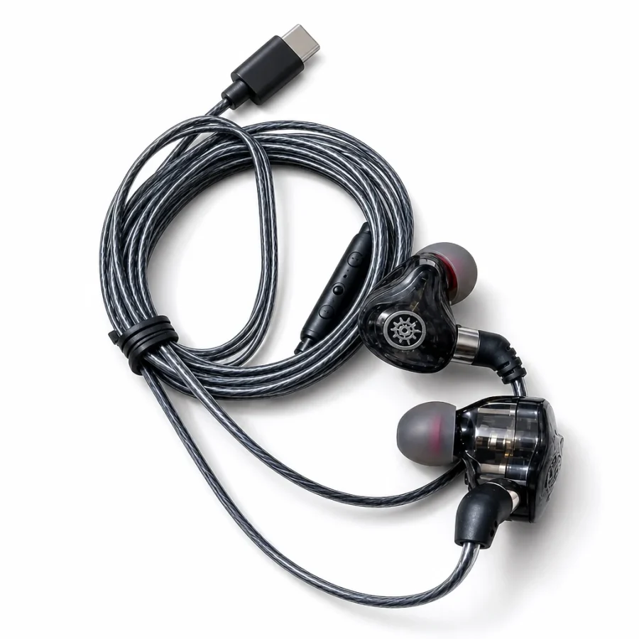 Audífonos in-ear con conector USB-C