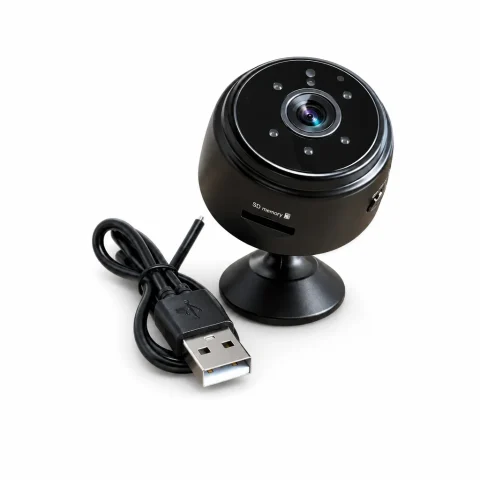 Cámara de seguridad WiFi recargable