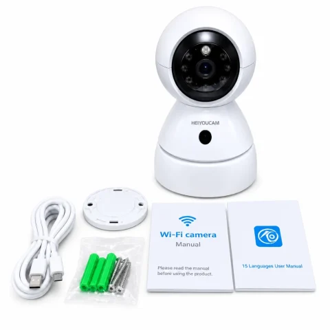 Cámara inteligente WiFi HEYOUCAM para interior