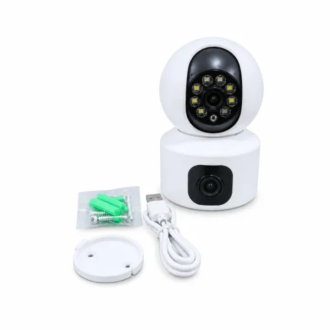 Cámara WiFi 360° doble lente