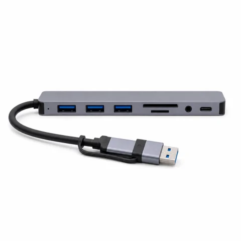 Hub USB-C 8 en 1