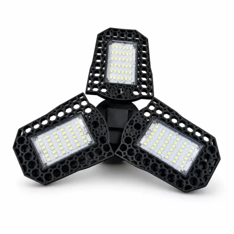 Lámpara LED de 3 aspas