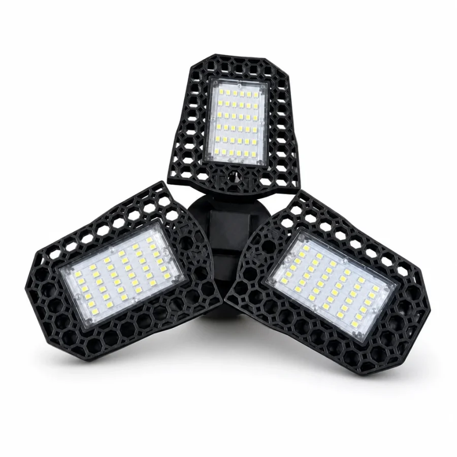 Lámpara LED de 3 aspas