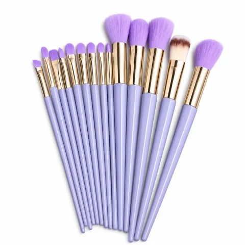 Set de brochas de maquillaje 14 piezas