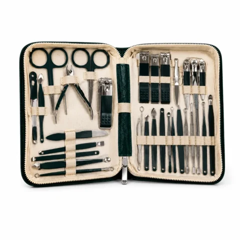 Set de manicura y pedicura con compartimentos
