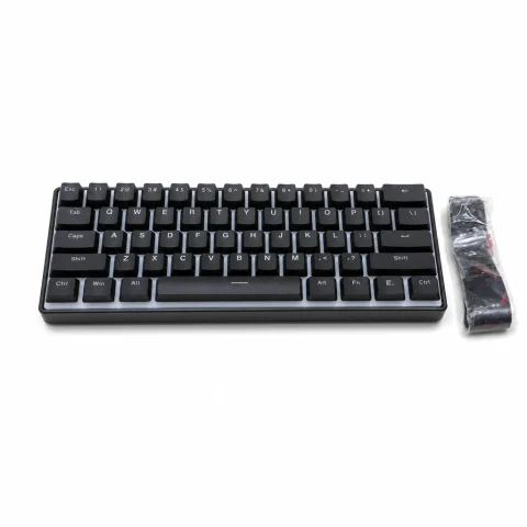 Teclado gaming BW61 60% RGB