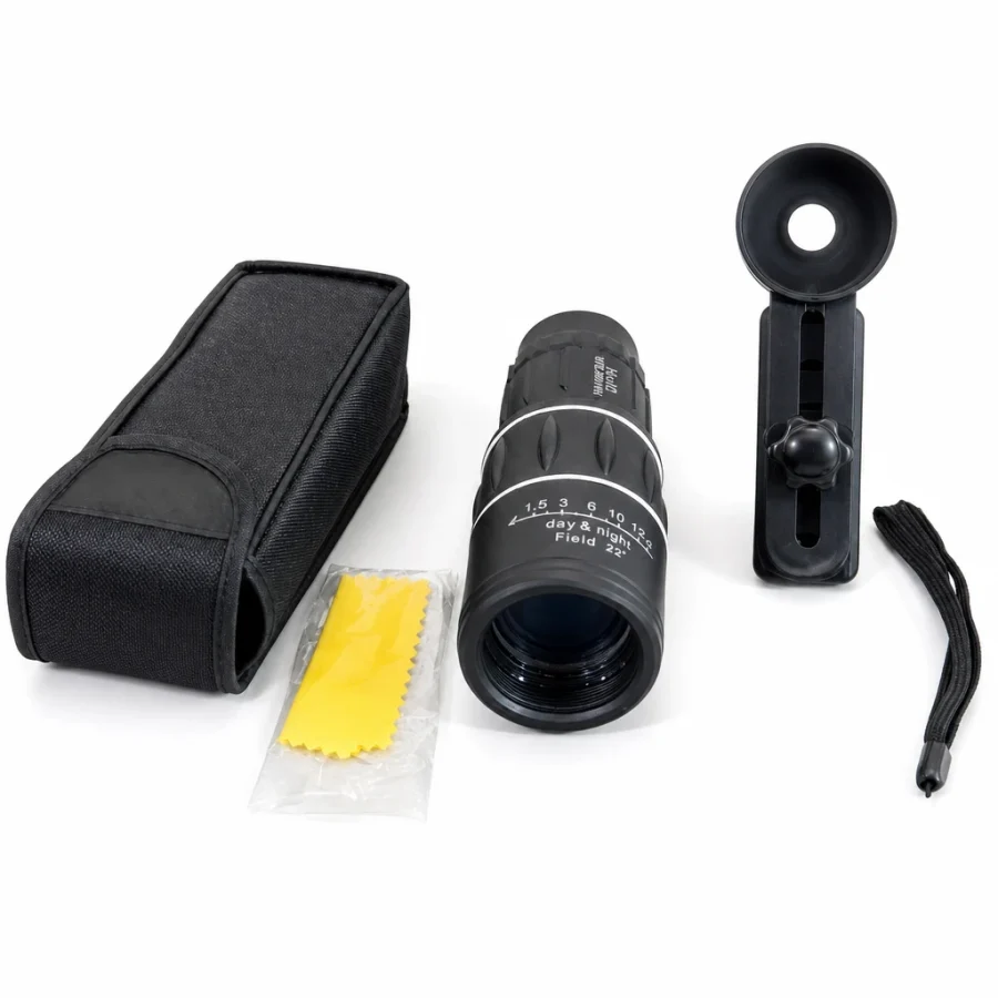 Telescopio monocular con trípode