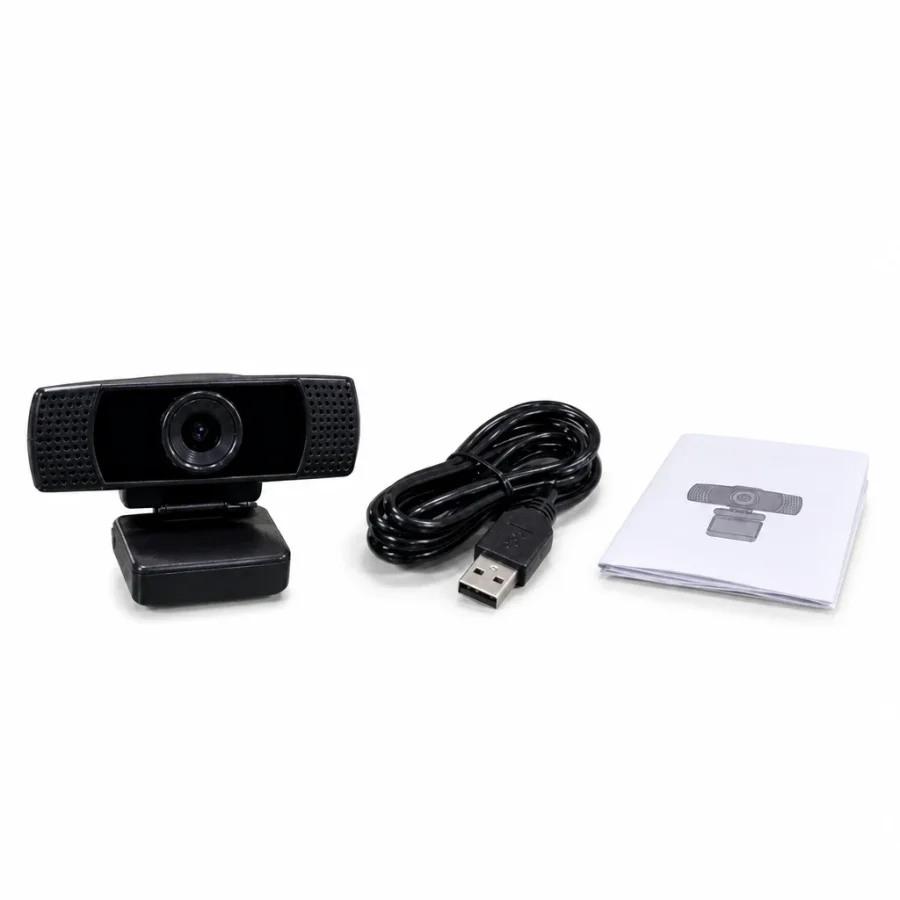 Webcam FHD 1080P con micrófono